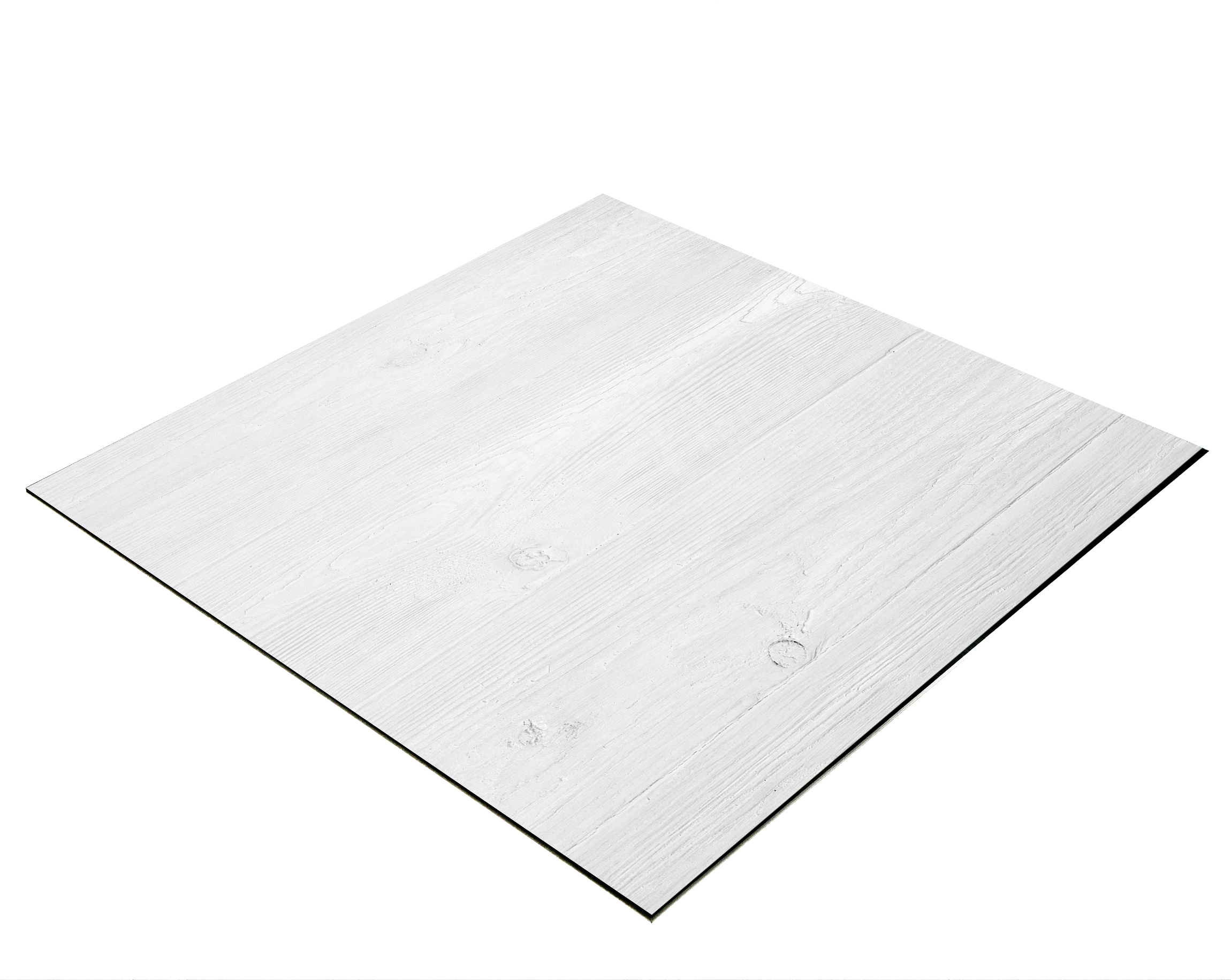 BRESSER Flatlay Hintergrund für Legebilder 60 x 60cm Holzplanken weiß