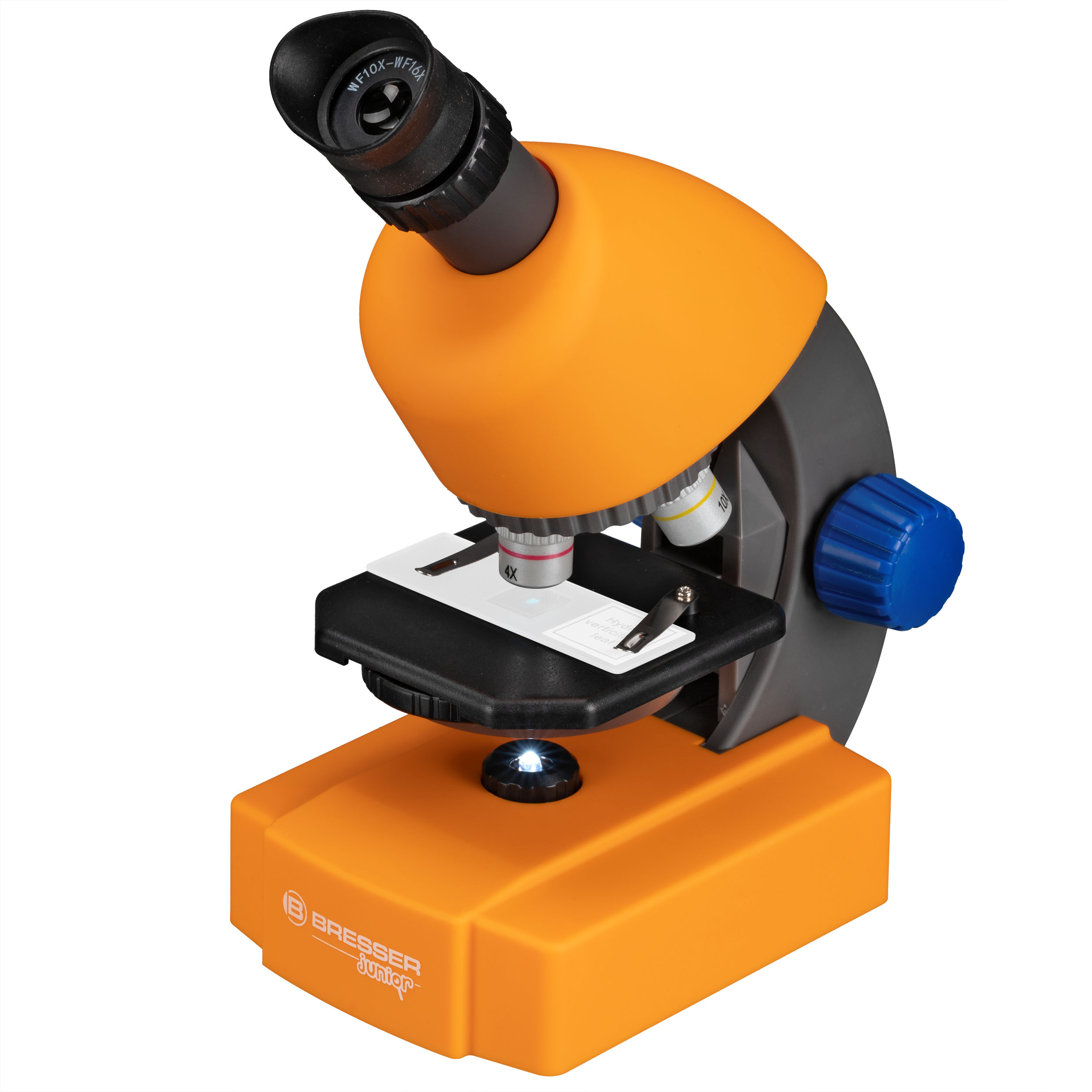 BRESSER JUNIOR Kindermikroskop mit Zoomokular 40x-640x Vergrößerung (Refurbished)