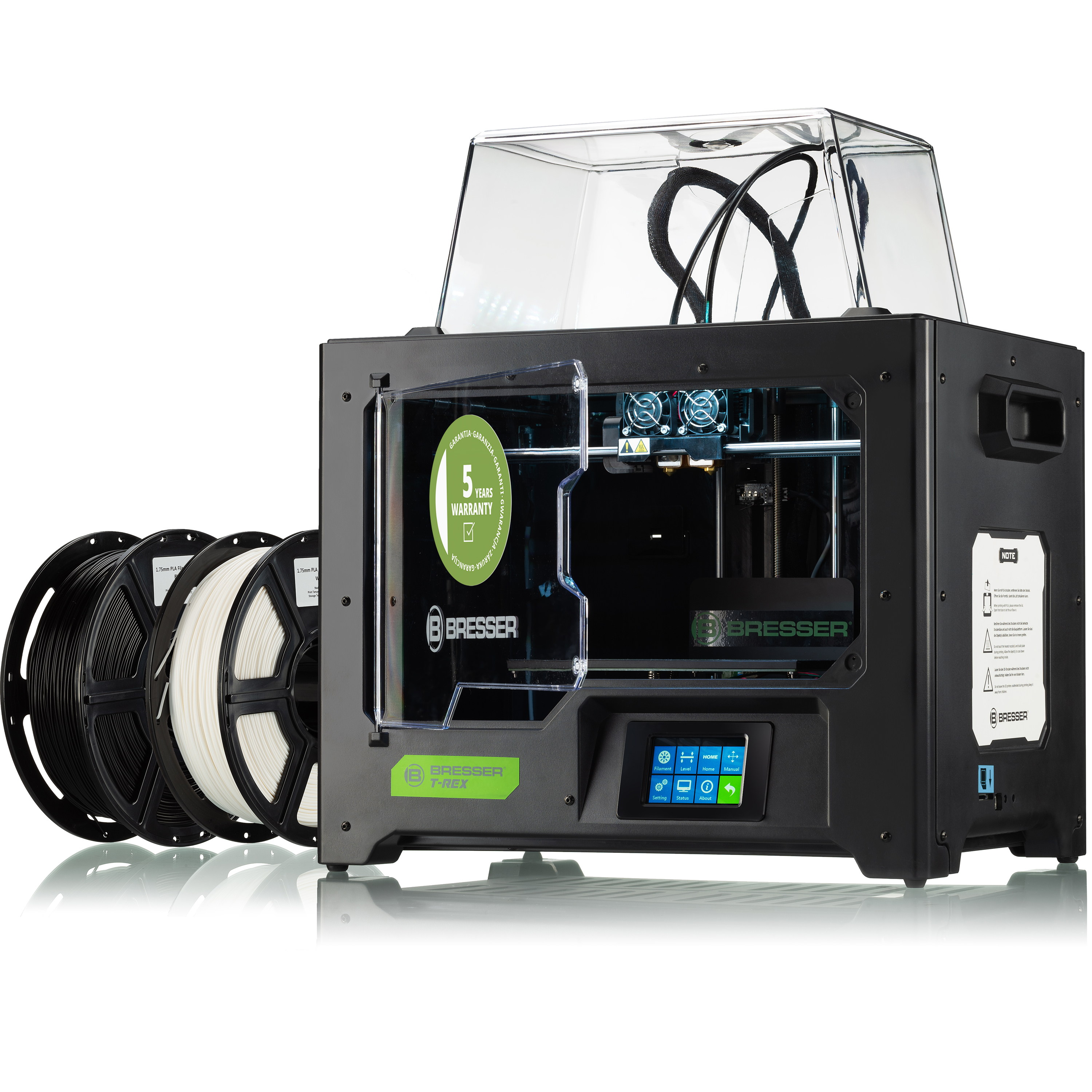BRESSER T-REX WLAN-3D-Drucker mit Twin Extruder