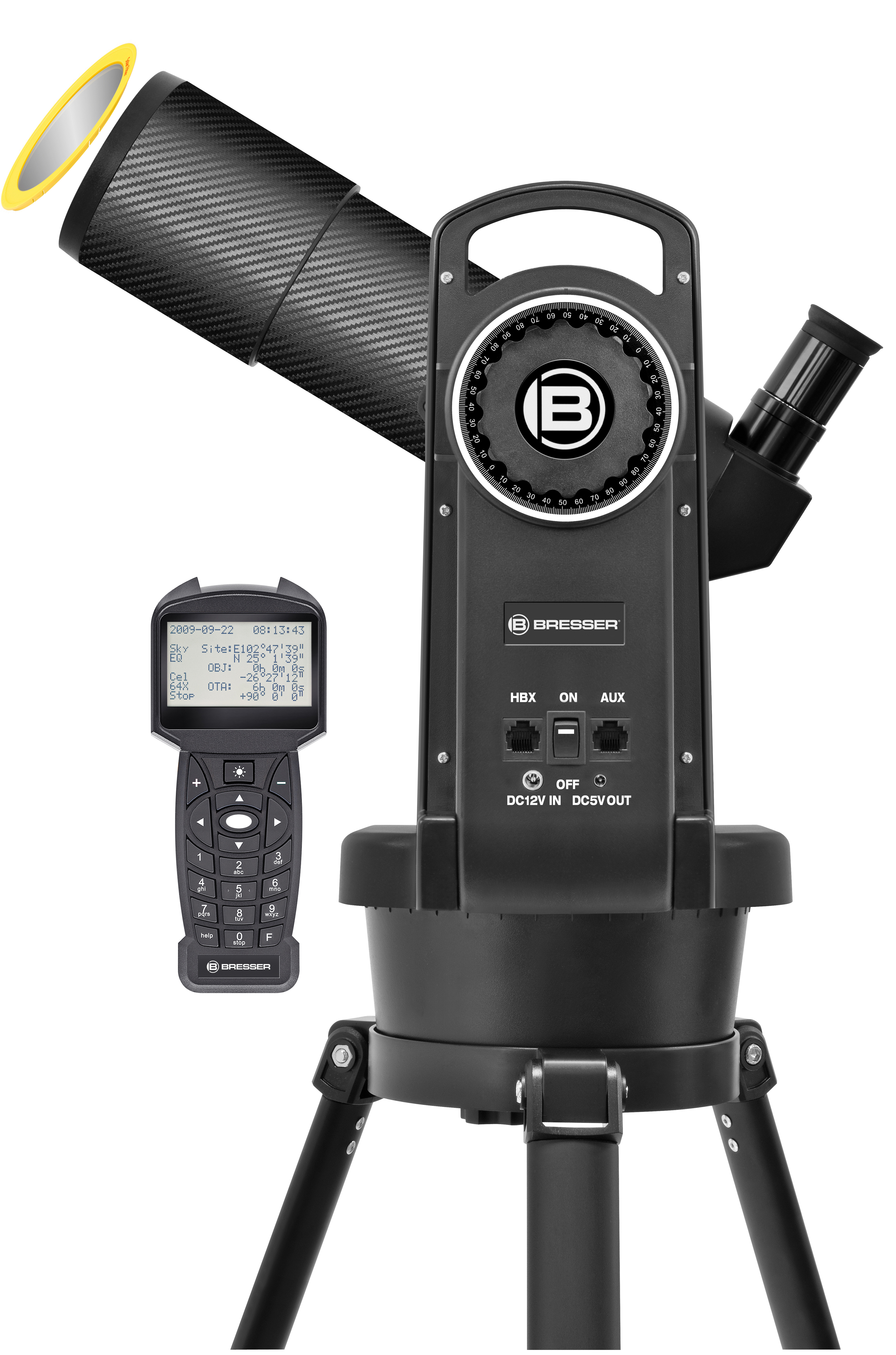 BRESSER Automatik 80/400 Teleskop mit GoTo