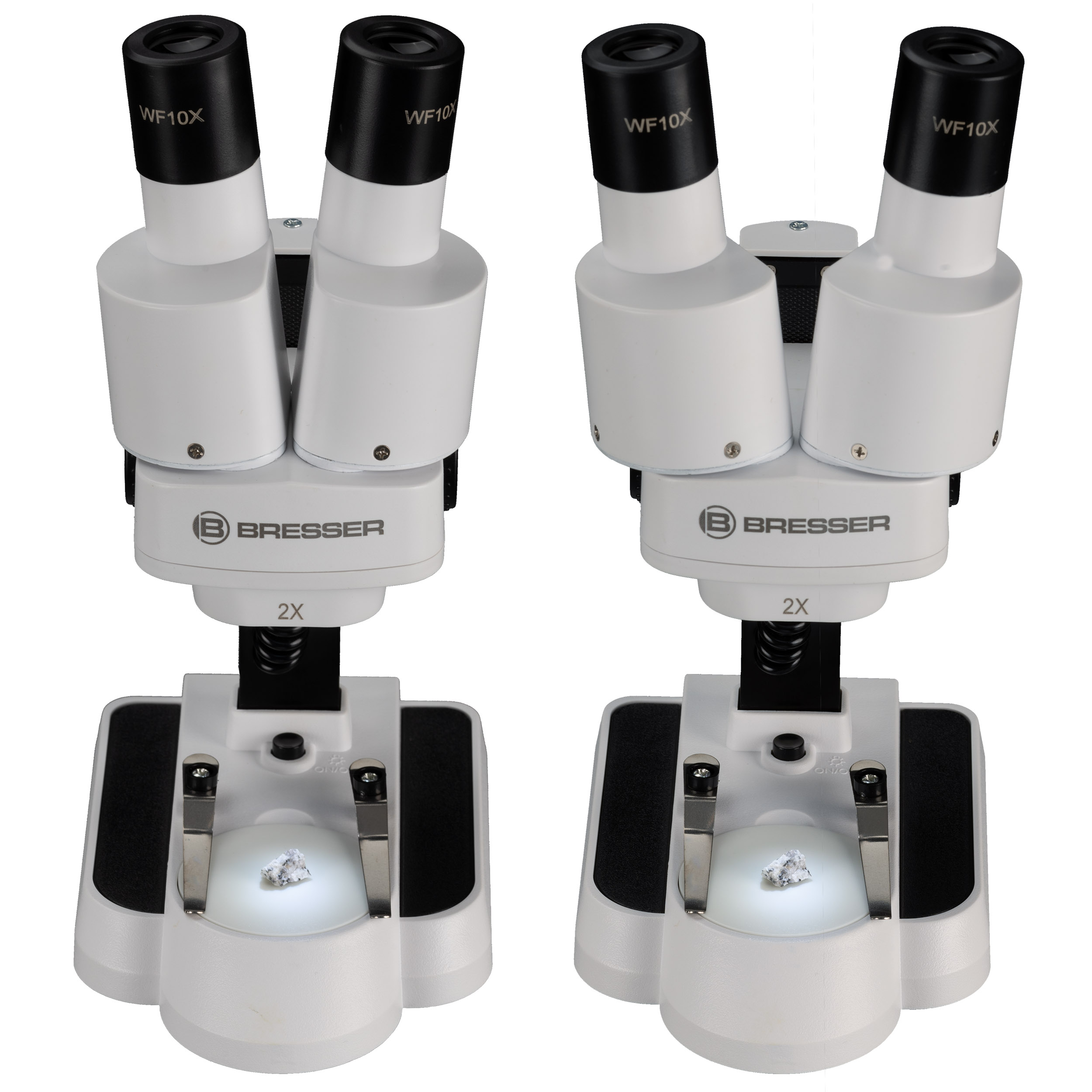 BRESSER JUNIOR Auflicht- und Durchlichtmikroskop mit 20- und 50-facher Vergrößerung