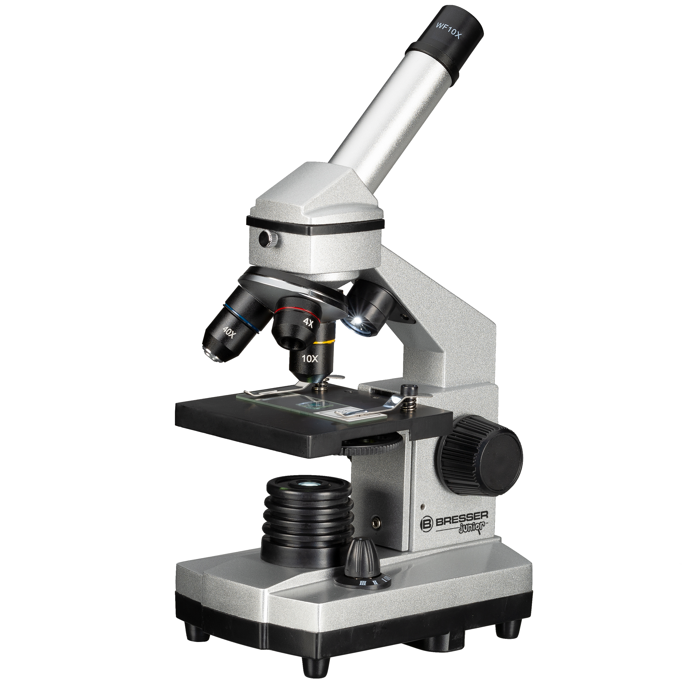 BRESSER JUNIOR 40x-1024x Mikroskop Set mit Hartschalenkoffer (Refurbished)