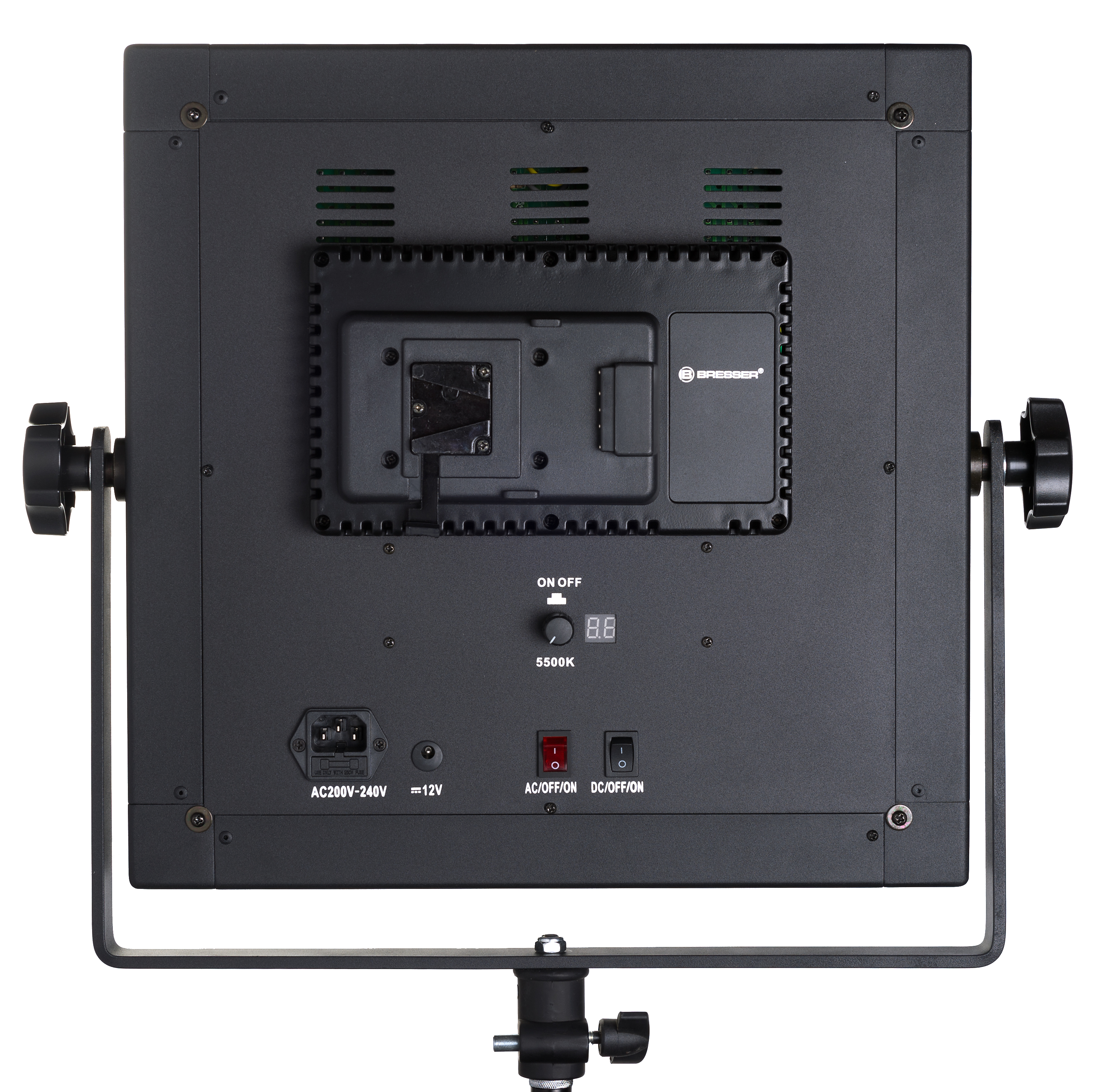 BRESSER LED Foto-Video Set 2x LS-600 38W/5.600LUX + 2x Stativ