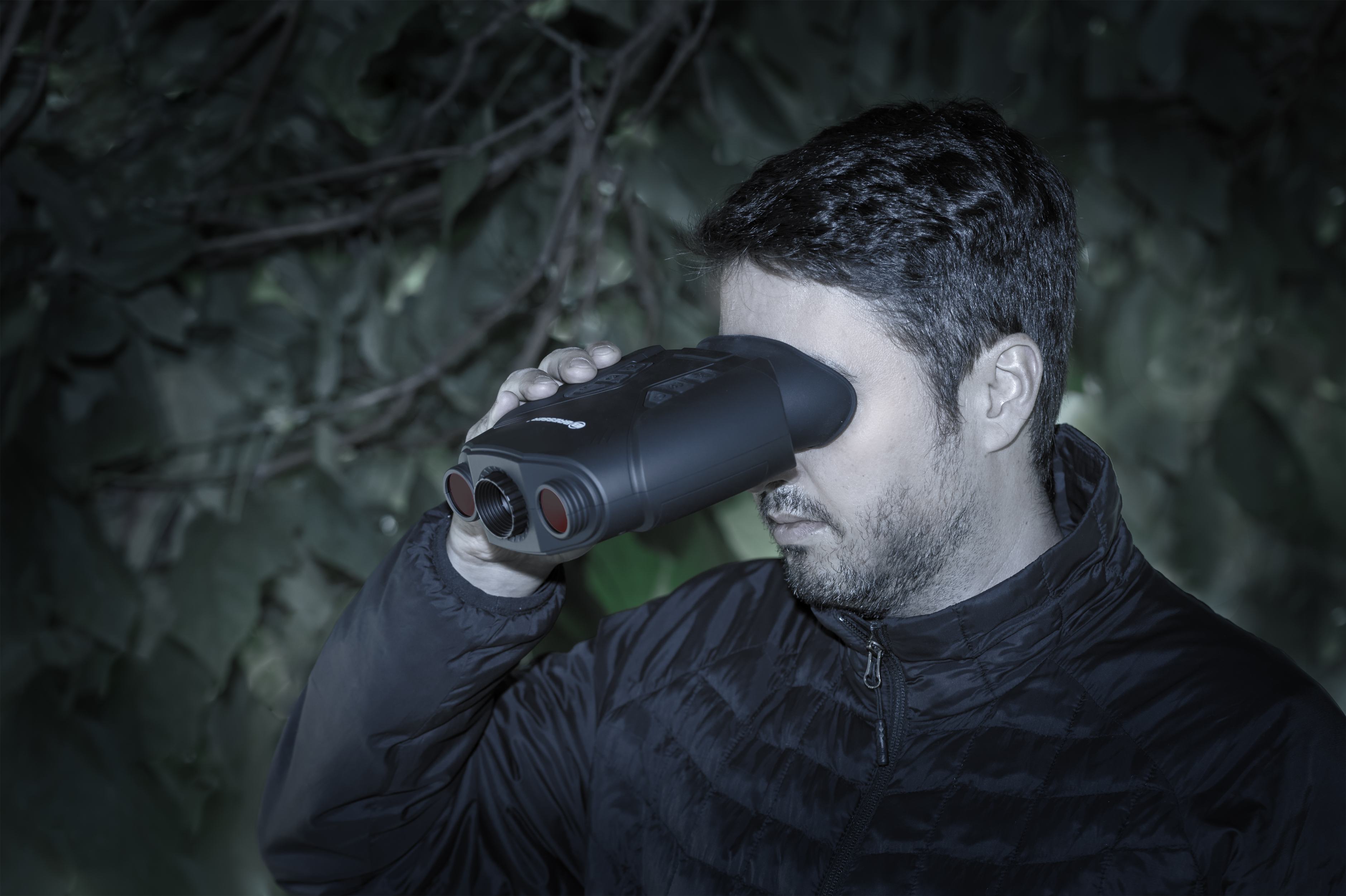 BRESSER Digitales Nachtsichtgerät binokular 3x Nightlux 200 Pro