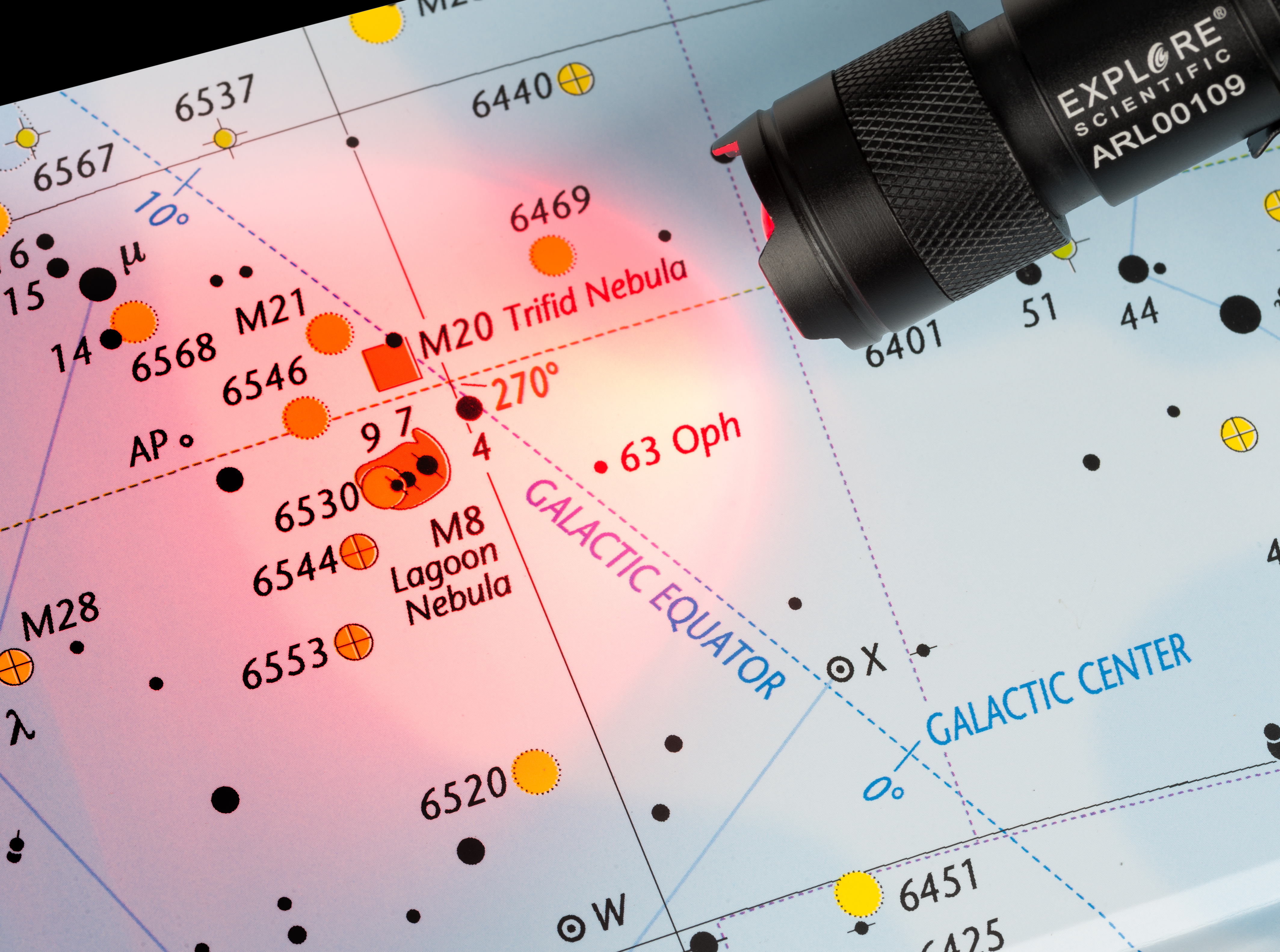 Explore Scientific ASTRO R-LITE Rotlicht-Taschenlampe