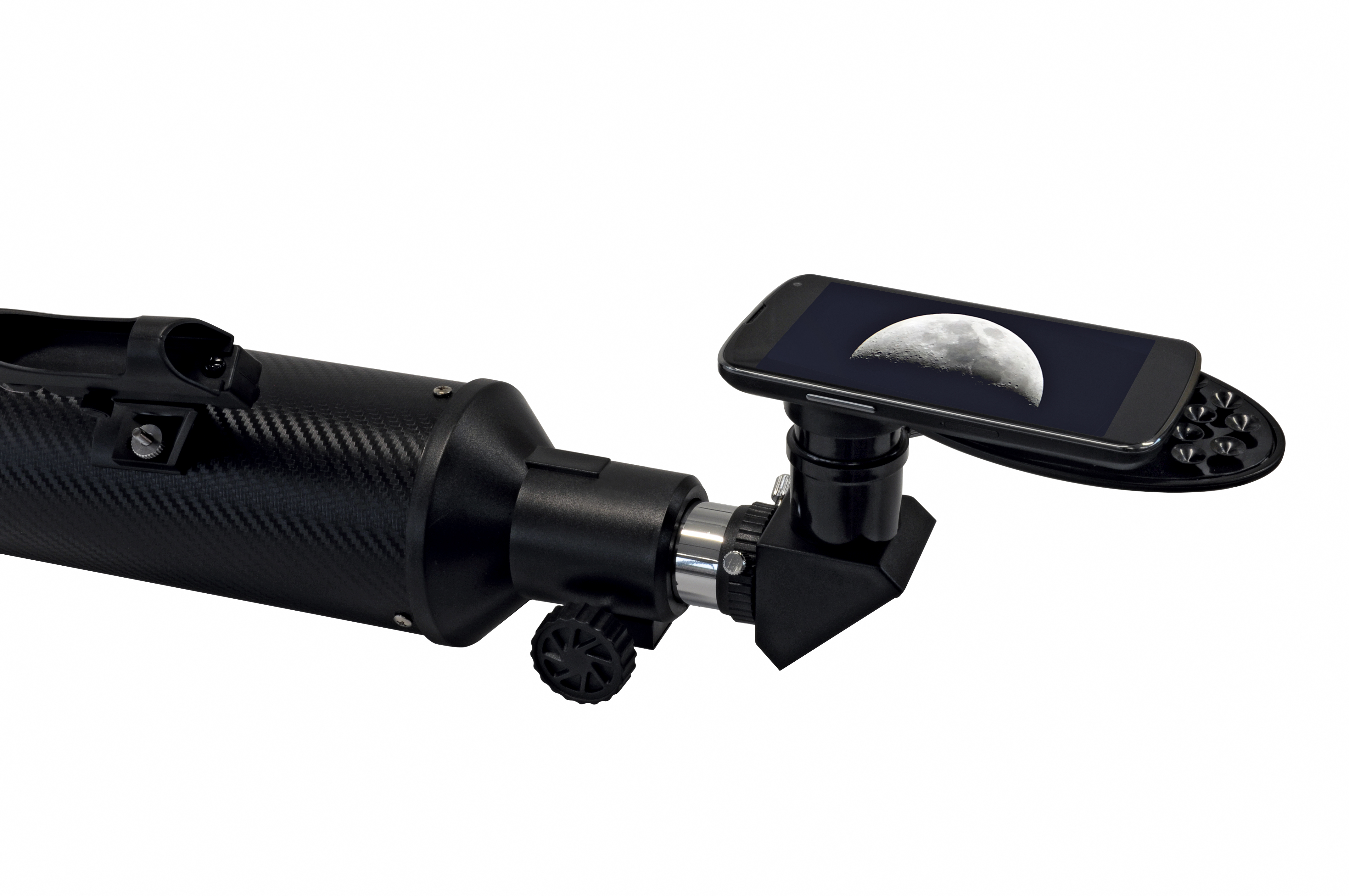 BRESSER Polaris-I 102/460 EQ3 Linsenteleskop mit Smartphone-Adapter & Sonnenfilter