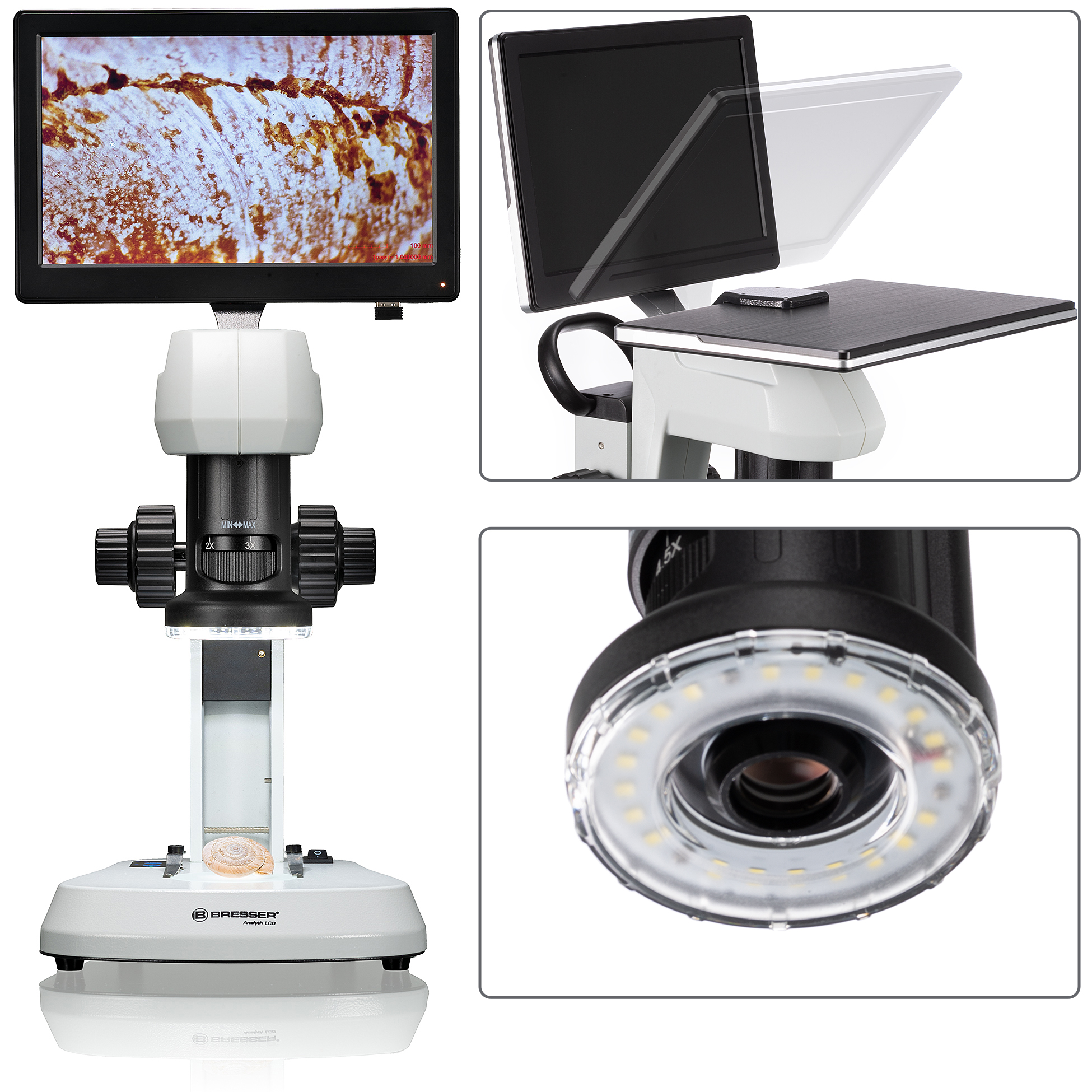 BRESSER Analyth LCD-Mikroskop