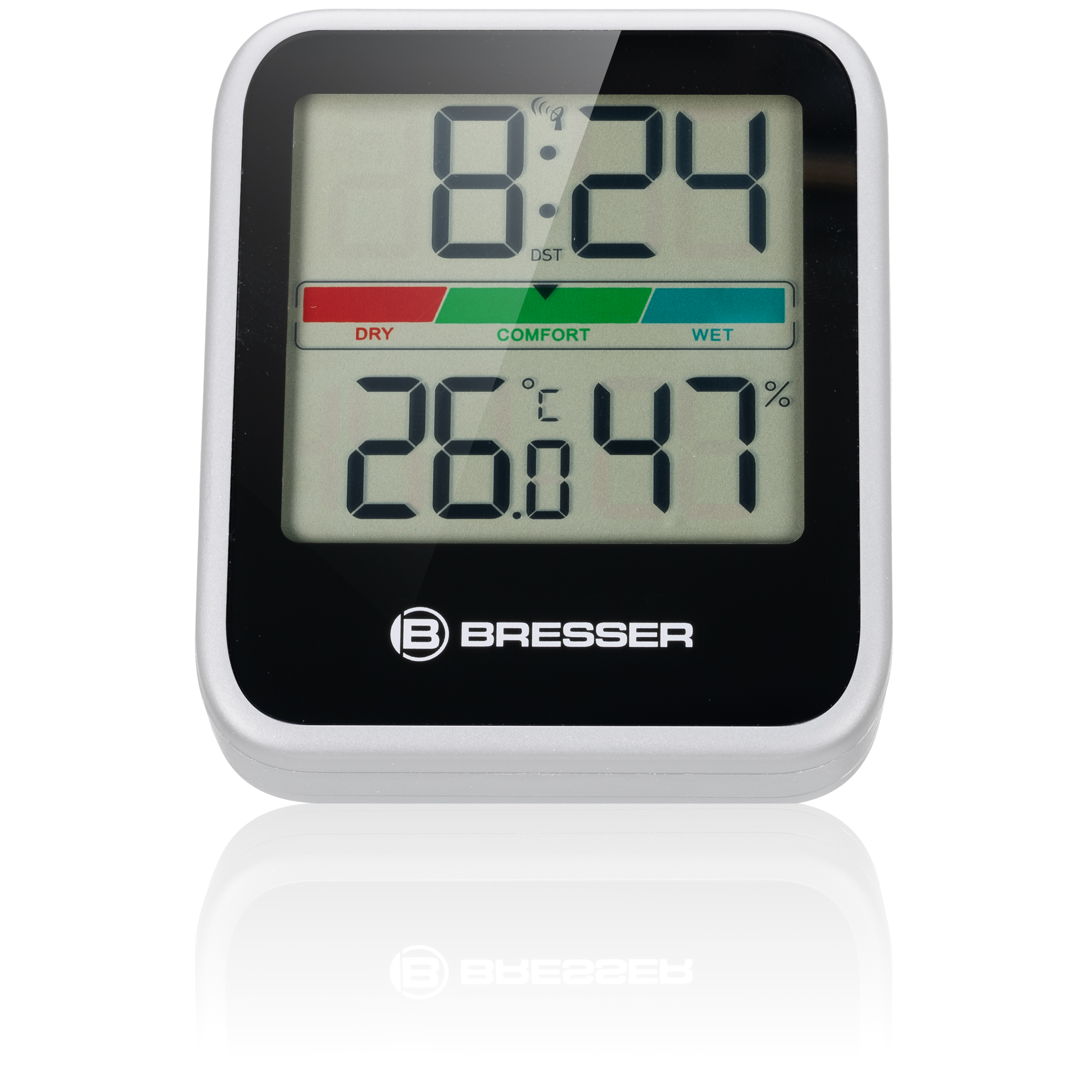 BRESSER Climate Monitor Thermo- / Hygrometer DCF 3er-Set