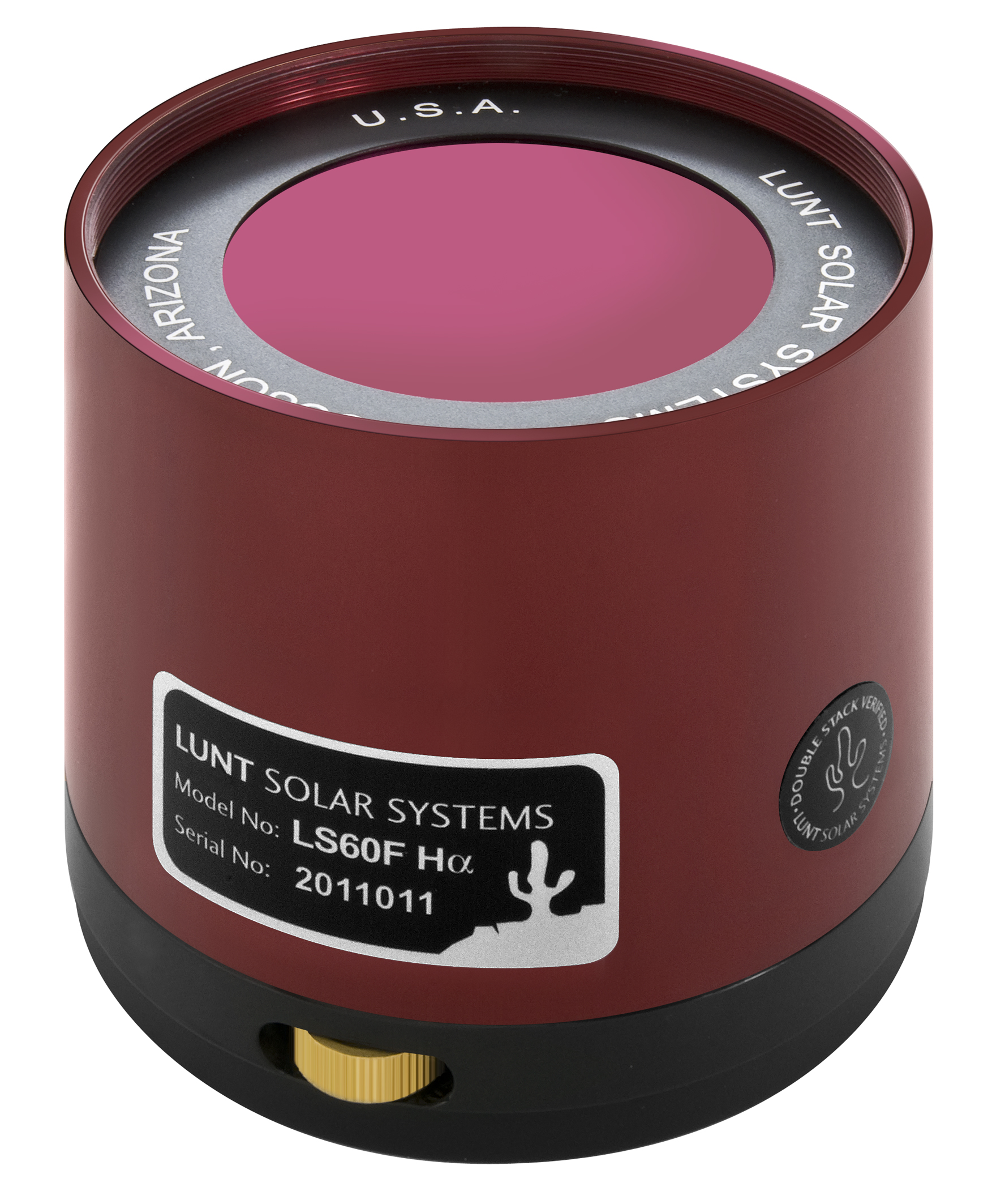 LUNT LS60FHa H-Alpha Double-Stack Sonnenfilter