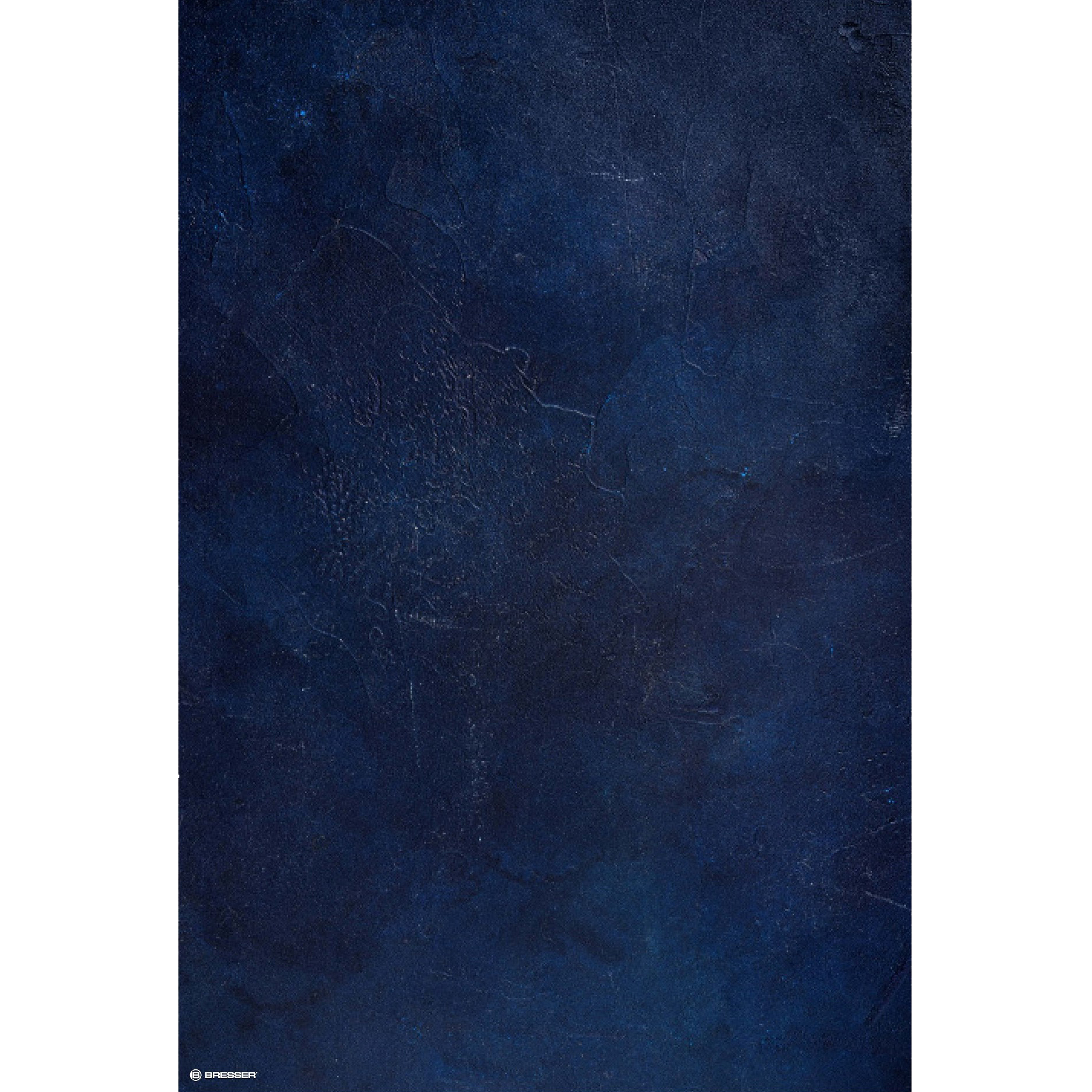 BRESSER Hintergrundstoff mit Fotomotiv 80 x 120 cm -  Jeans Blue
