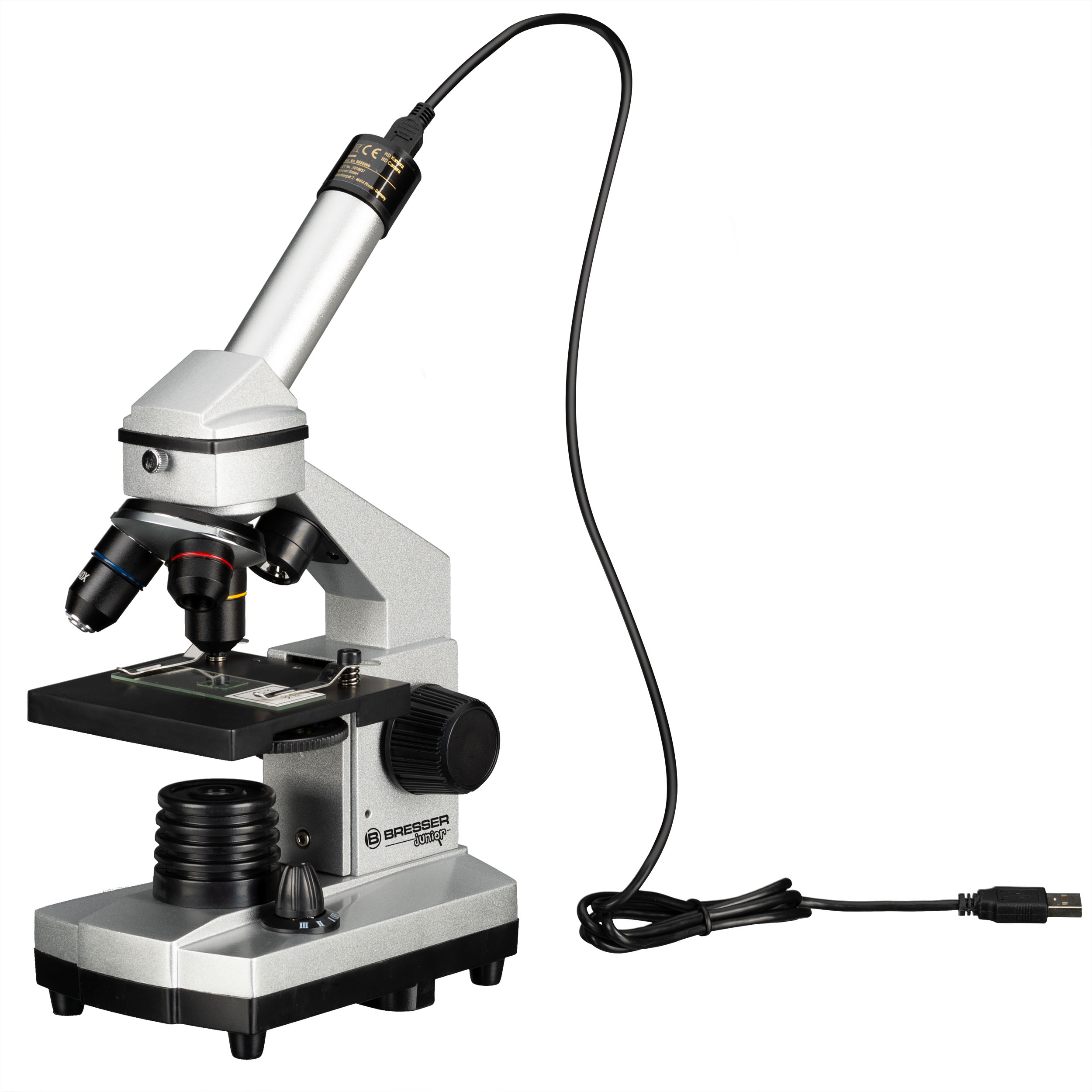 BRESSER JUNIOR 40x-1024x Mikroskop Set mit Hartschalenkoffer