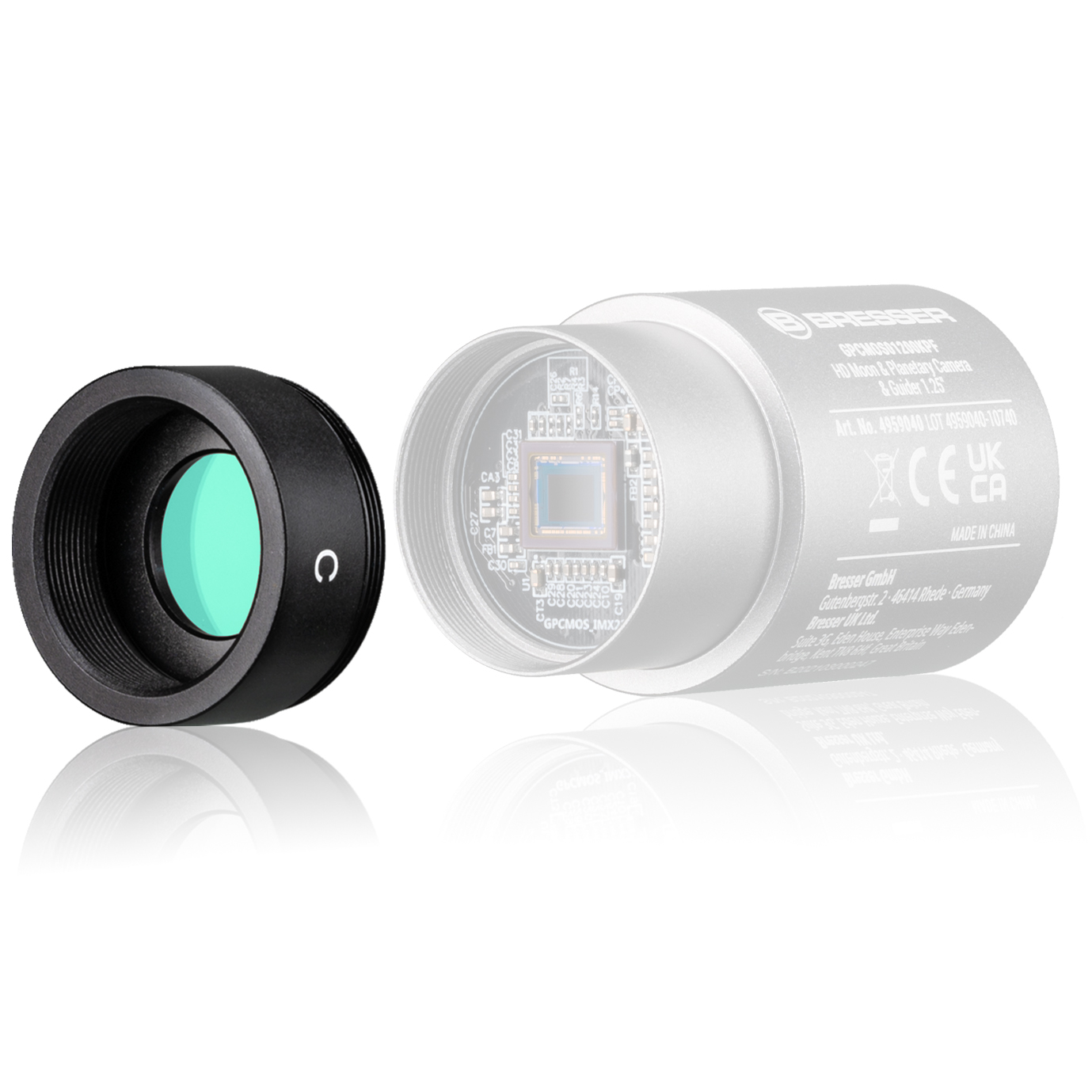 Planeten UV + IR Cut Filter für BRESSER CMOS Kameras
