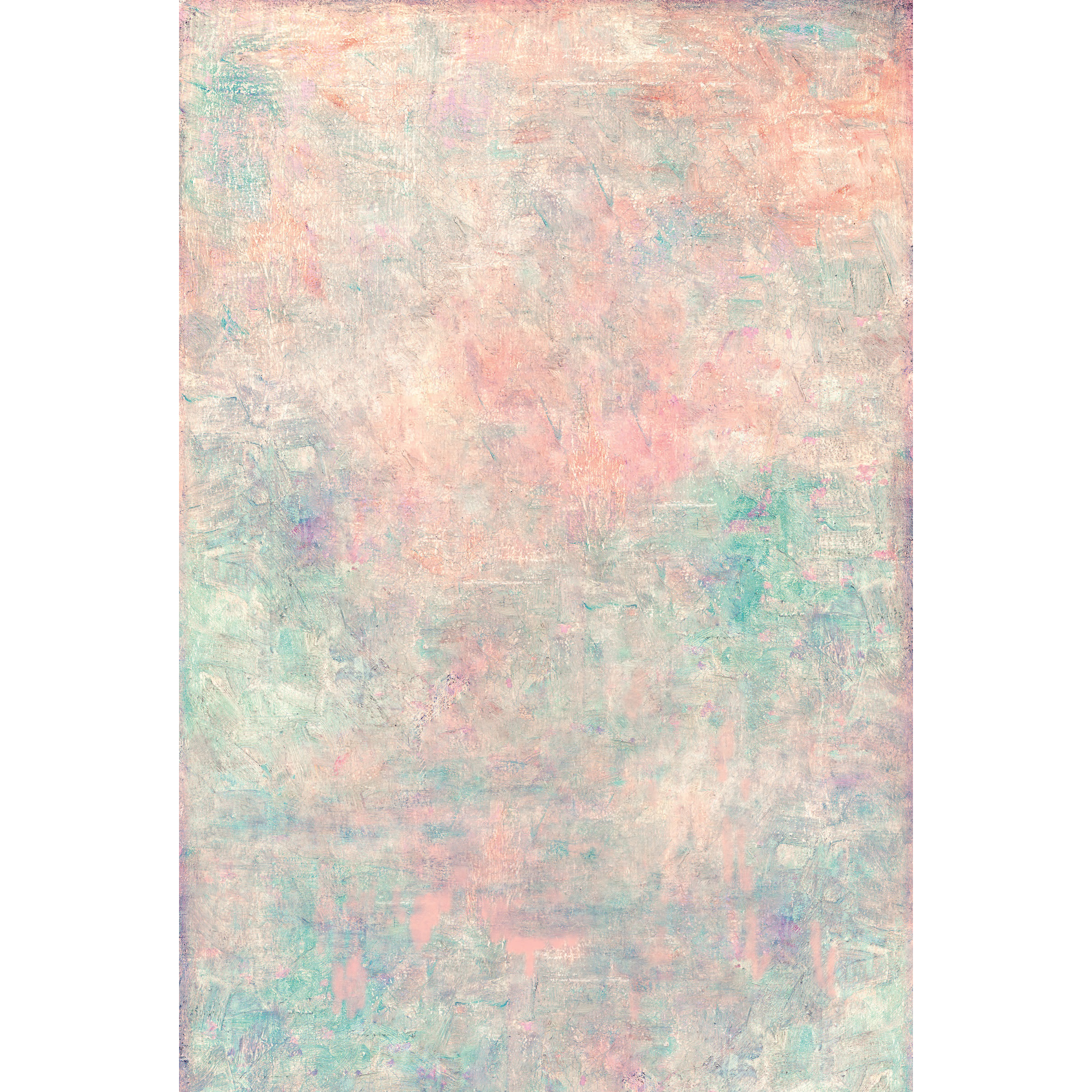 BRESSER Hintergrundstoff mit Fotomotiv 80 x 120 cm - Pastell Aquarell